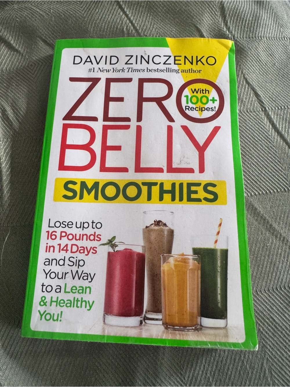 Green Zero Belly Smoothies Paperback by